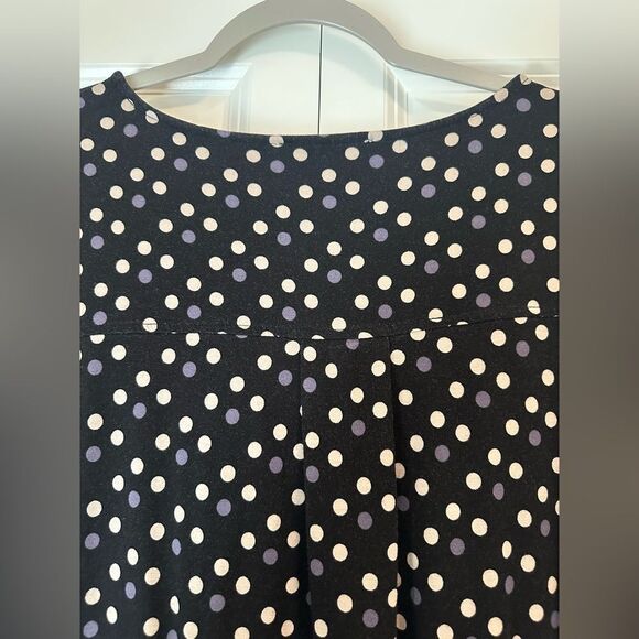 Philosophy Short Sleeve Polka Dot Top Size 2X - Picture 4 of 7